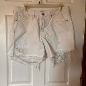 White Lucky Brand Jean Shorts